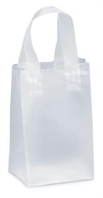 5x3x6 Frosted Shopper (50) - Stewart's Packaging, Houston